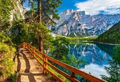 Braies Lake, Italien