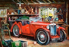 Vintage garage