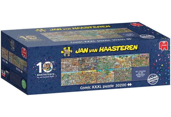 Jan van Haasteren XXXL 10-årsjubileum