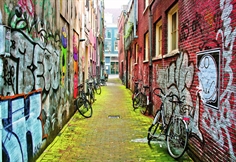 Street Art i Amsterdam