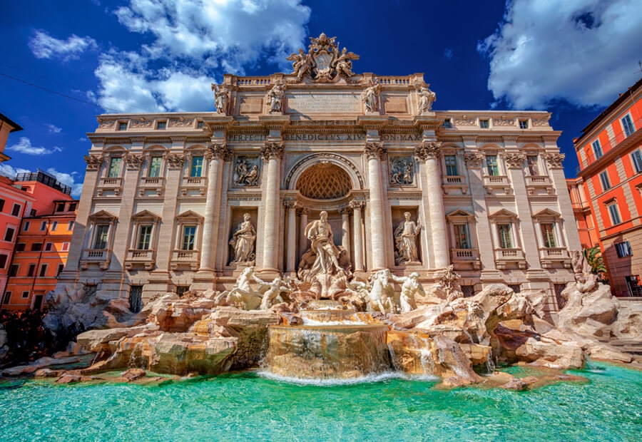 Fontana di Trevi, Rom