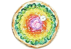 Circle of Colors - Pizza