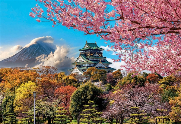 Osaka slott, Japan