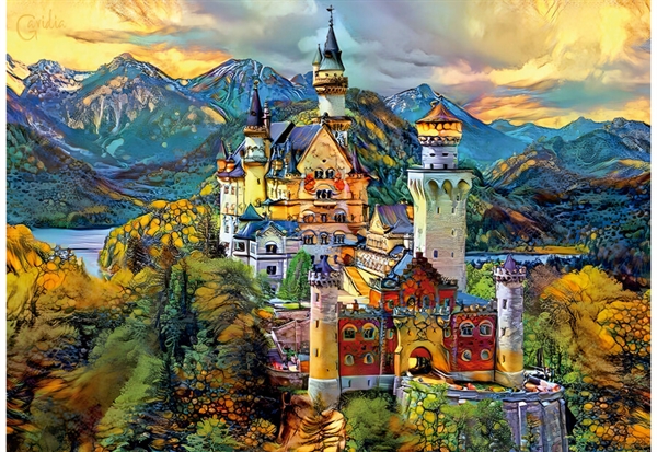 Slottet Neuschwanstein