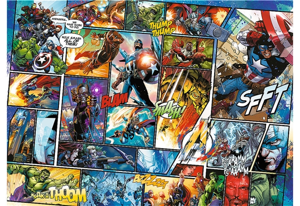 Marvel Comic Universe (trä)