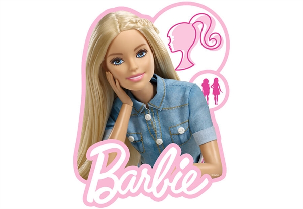 Vacker Barbie (trä)