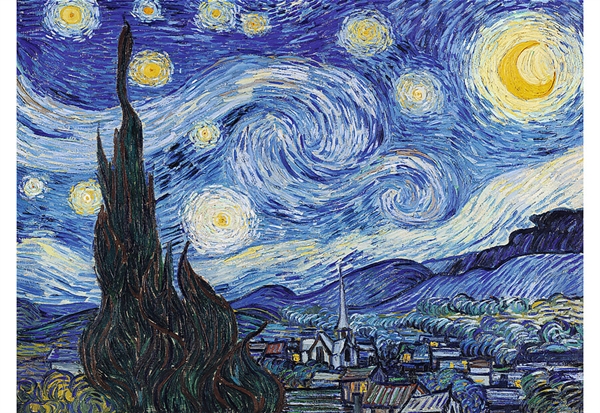 The Starry Night (trä)