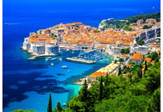 Dubrovniks gamla stadsdel, Kroatien