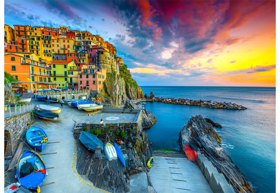 Manarola, Cinque Terre, Italien