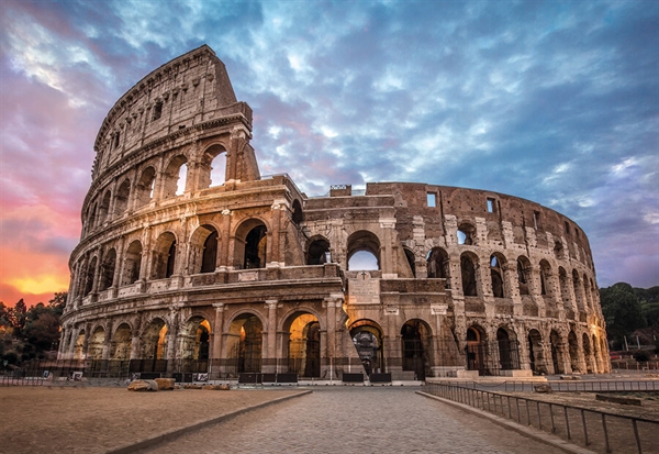 Colosseum soluppgång