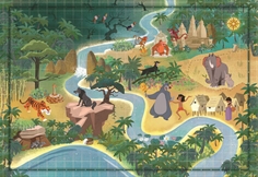 Disney Story Maps - Djungelboken