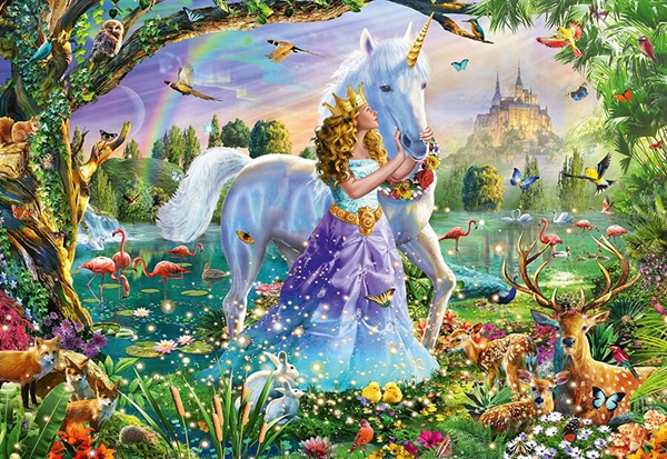 Prinsessan, Unicorn och Slottet