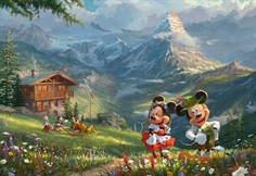 Disney Musse och Minnie i Alperna