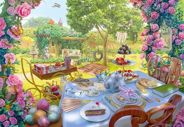 June\'s Journey - Tea in the Garden (hemligt pussel)